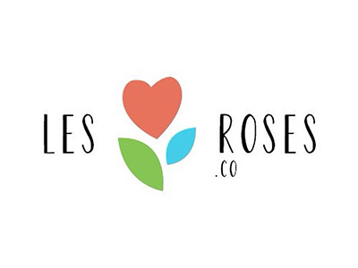 lesRoses.co archive logo logofolio old roses