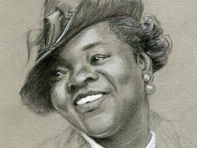 Happy Hat drawing illustration portrait sketch sketchbook