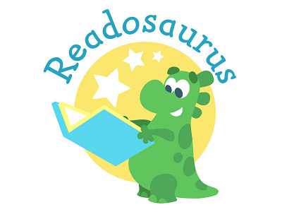 Readosaurus dinosaur illustration vector art