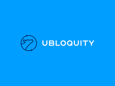 Ubloquity - Logo Concept asset management brand design icon identity livestock logo logodesign minimal