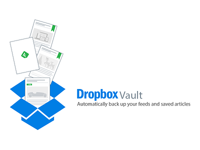Feedly and Dropbox