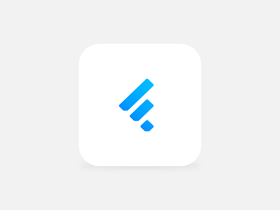 Feedly blue Icon IOS 8 claire paoletti clean feedly flat gradient icon ios ios8 minimal