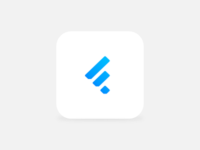 Feedly blue Icon IOS 8 claire paoletti clean feedly flat gradient icon ios ios8 minimal