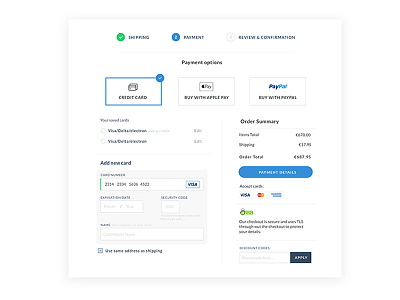 Checkout Payment app cards checkout e commerce ios payment ui