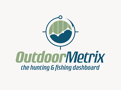 Outdoor Metrix branding design graphic design logo outdoor