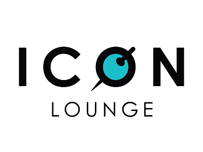 Icon Lounge art deco entertainment logo nightlife