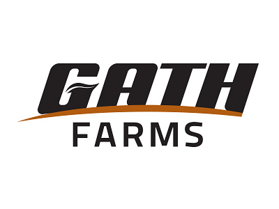 Gath Farms agriculture farming industrial logo