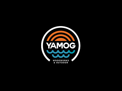 Yamog earth logo logo design merch design schpamb sea sun tshirt art tshirt graphics typography yamog