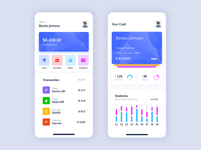 Mobile Wallet App UI Kit