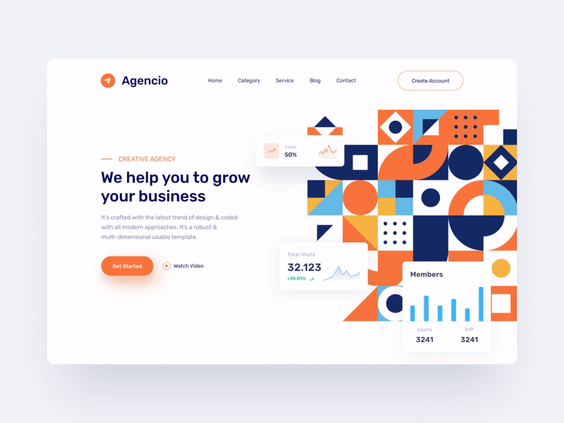 Agency Landing Page