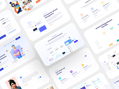 SaaS & Agency Landing Page Collection