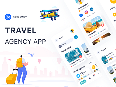 Travel Agency App case study ux case study ux design travel app travel app case study travel case study travel ux ui case study ux case study ux research