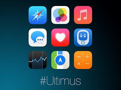 Ultimus - iPhone theme iphone jailbreak theme