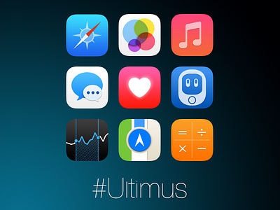 Ultimus - iPhone theme