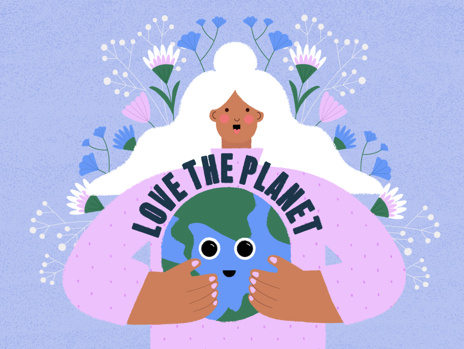 LOVE THE PLANET ️ by Deanna Bains on Dribbble