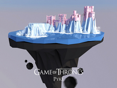 Pyke cinema 4d game of thrones lowpoly