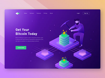 Bitcoin Landingpage