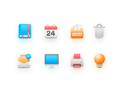 Office icon design icon icon set interface office ui vector website
