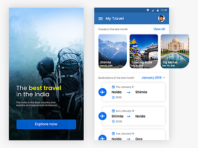 Travel Redesign Concept