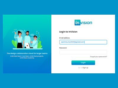 Invision Redesign Concept