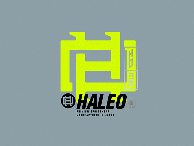 Haleo // Japan branding fitness identity logo