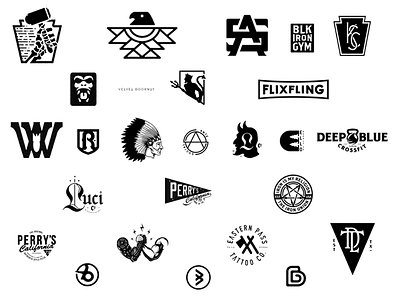 Misc. Logos & Marks brand branding identity logo mark minimal typography