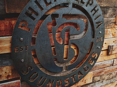 Philadelphia Soundstages branding design identity logo