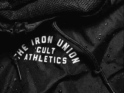 The Iron Union Jacket apparel design branding fitness identity logo
