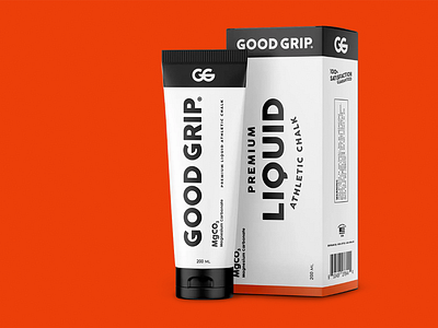 Good Grip Chalk Company apparel design branding fitness identity logo package design