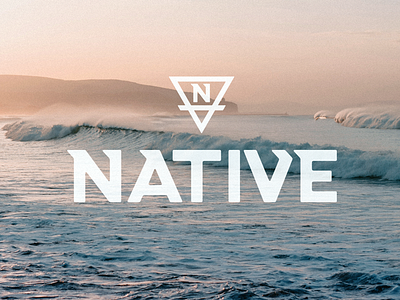 Native Lifestyle Co. active branding identity outdoors typography