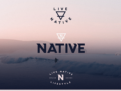 Native Brand Co branding identity logo typography