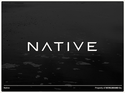 Native Brand identity logo logo design surfing