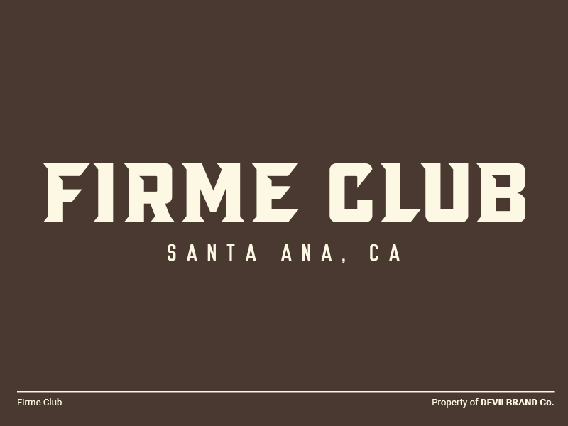 Suavecito Firme Club by DBC on Dribbble