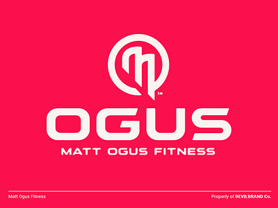 Matt Ogus apparel design athletic branding fitnes identity logo logotype typography weightlifting