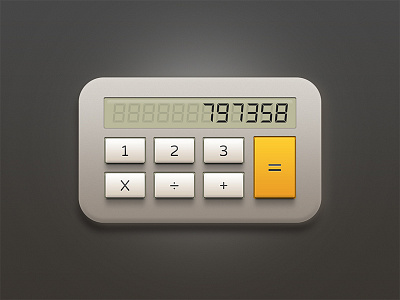 Daily UI #004 - Calculator + Free PSD