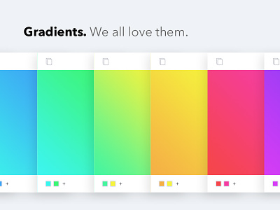 Gradients. We all love them.