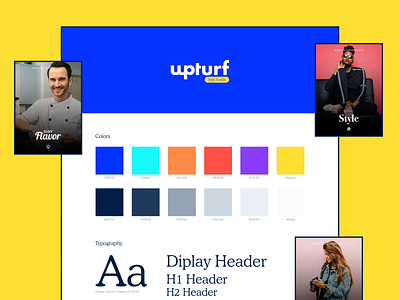 wpturf - Style Guide app app ui brand branding color palette colors design guide interface logo product design style guide styleguide typeface ui ux web web design webdesign website