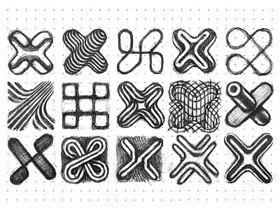 x branding design graphic design icon letterform letters logo logotype mark typography x