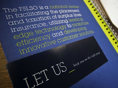Annual Report Inside Cover Bookmark annual report blue bookmark offset printing