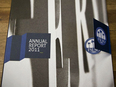 Annual Report Cover annual report blue bookmark offset printing