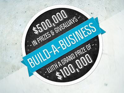 Build A Business Contest badge contest ribbon