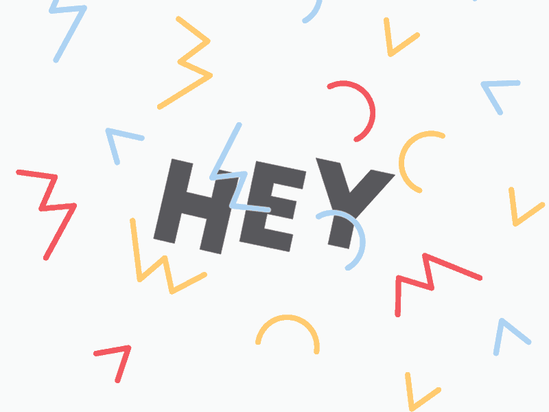 Dribbble Debut celebration debut dribbble firstshot gif hey shot type