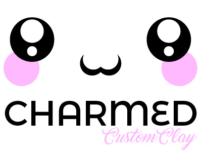 Logo design for Charmed Custom Clay design logo