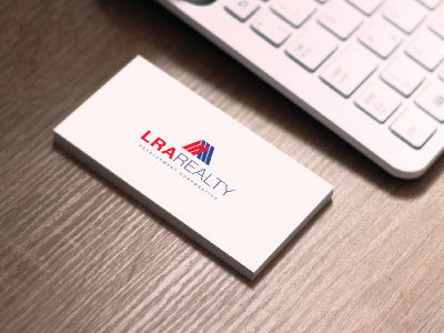 The LRA Logo calling card cebu development house minimal realty