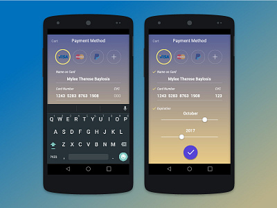 Credit Card Checkout card checkout credit dailyui mobile ui ux