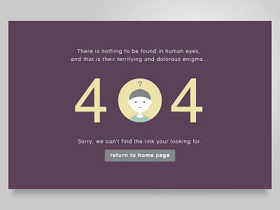 error 404 dailyui page web