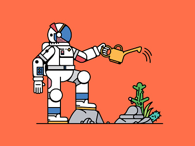 Spacey Horticulturist dude garden horticulture isfarout space