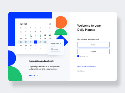 Onboarding Daily Planner