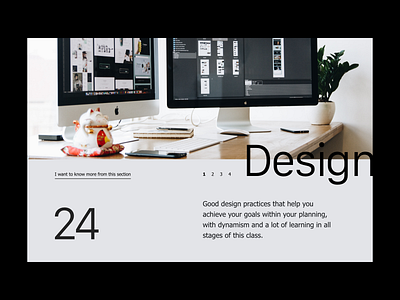 Design & Art School website 1/2