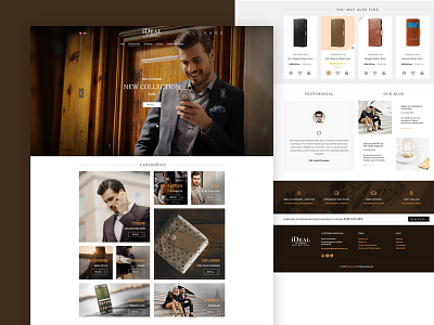 iDeal for Sweden Concept concept e commerce ecommerce fashion ideal photoshop sales shop ui ux